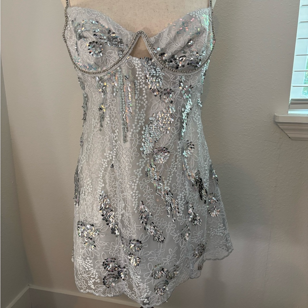 For Love and Lemons Opal Mini Dress